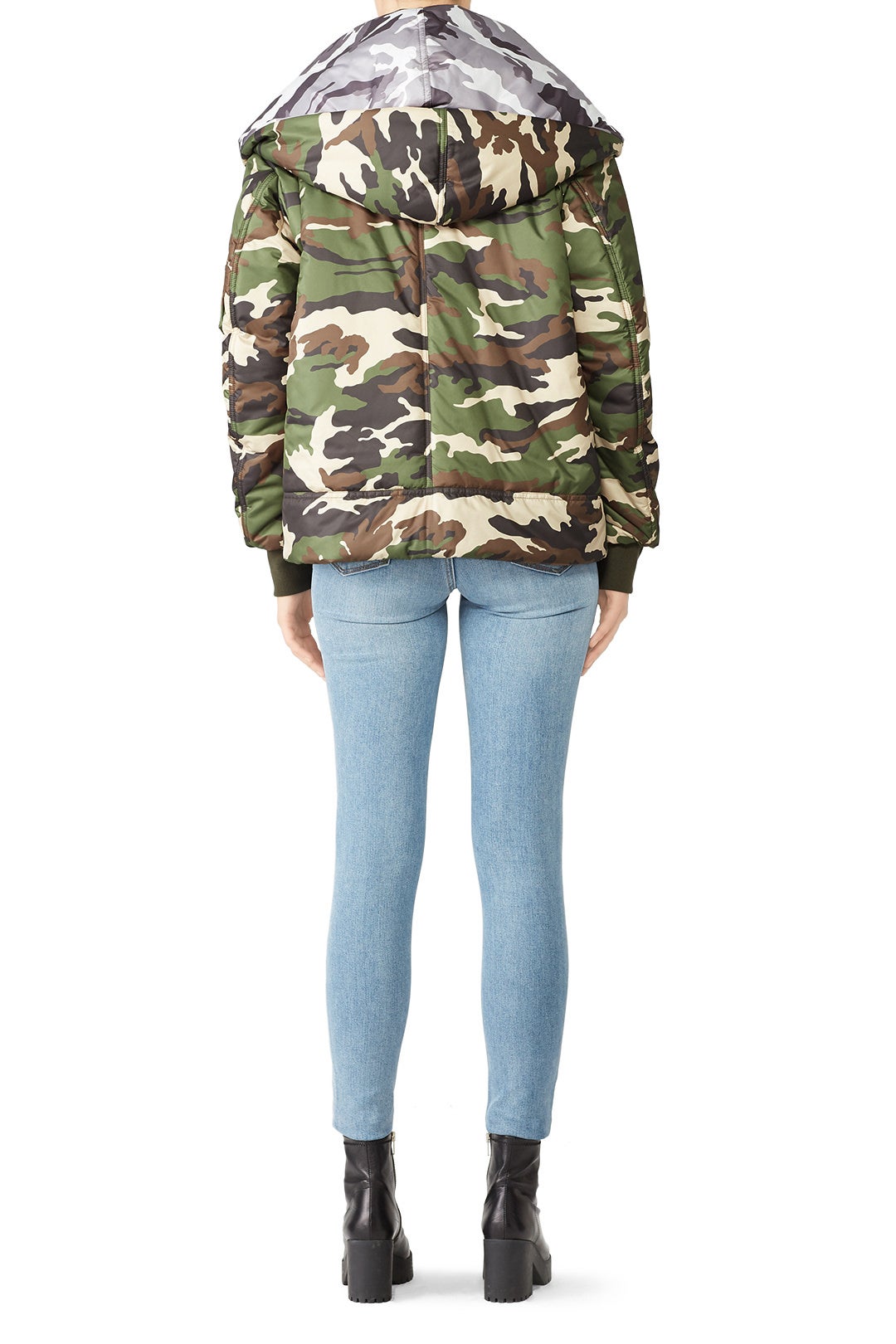 Camo Big Blanket Coat by Bacon 1