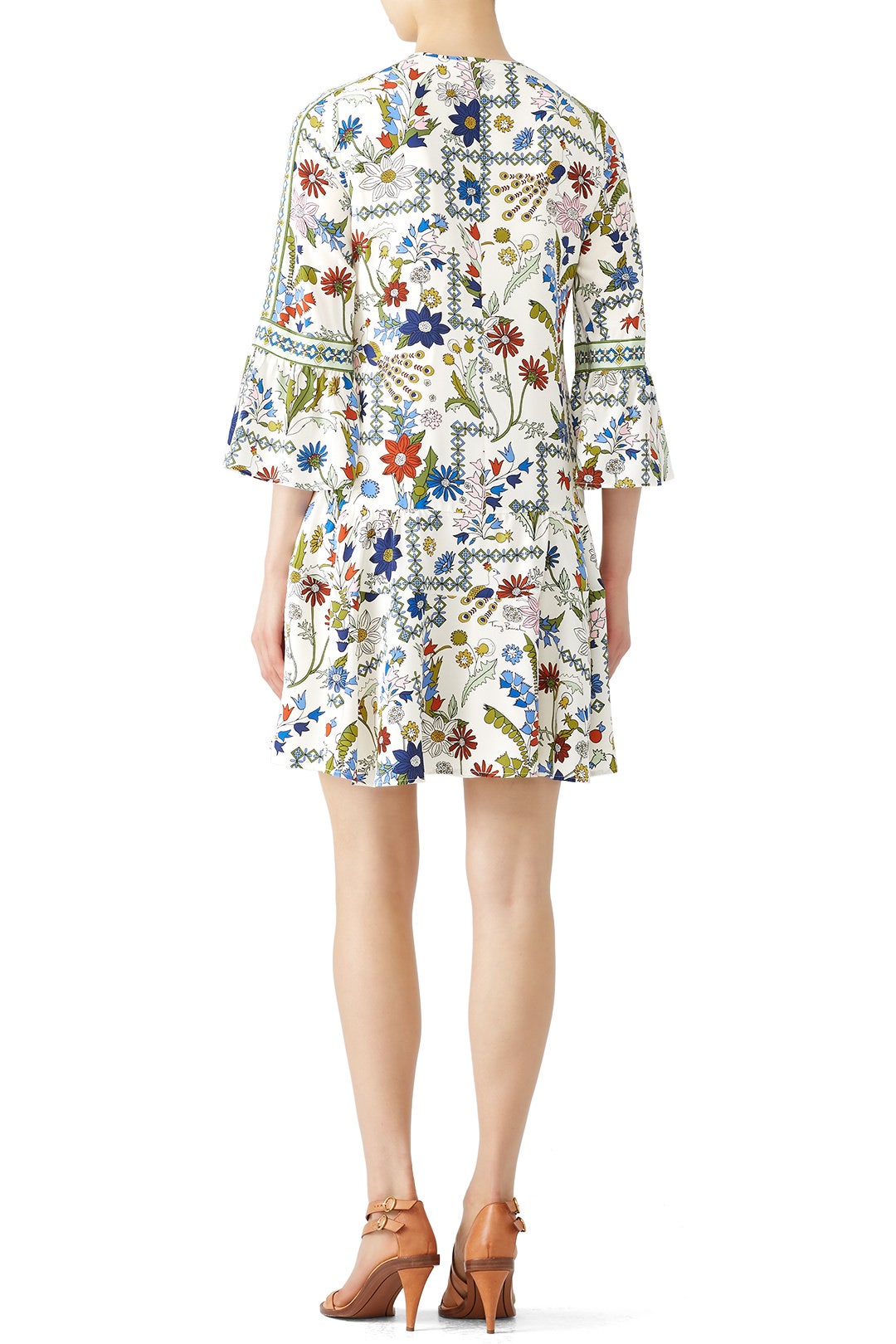 Ivory Meadow Daphne Dress by Tory Burch 2
