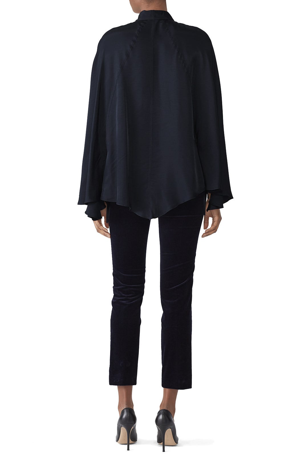 Dark Blue Oversized Top by Nina Ricci 1