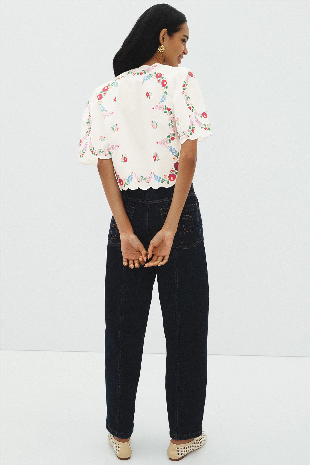 Multi Tie Front Cropped Top by Sea NY x RTR 2
