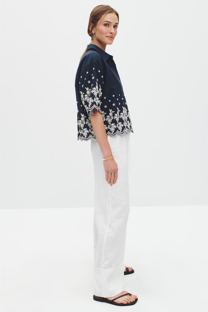 Scalloped Top by CeCe - Photo 1