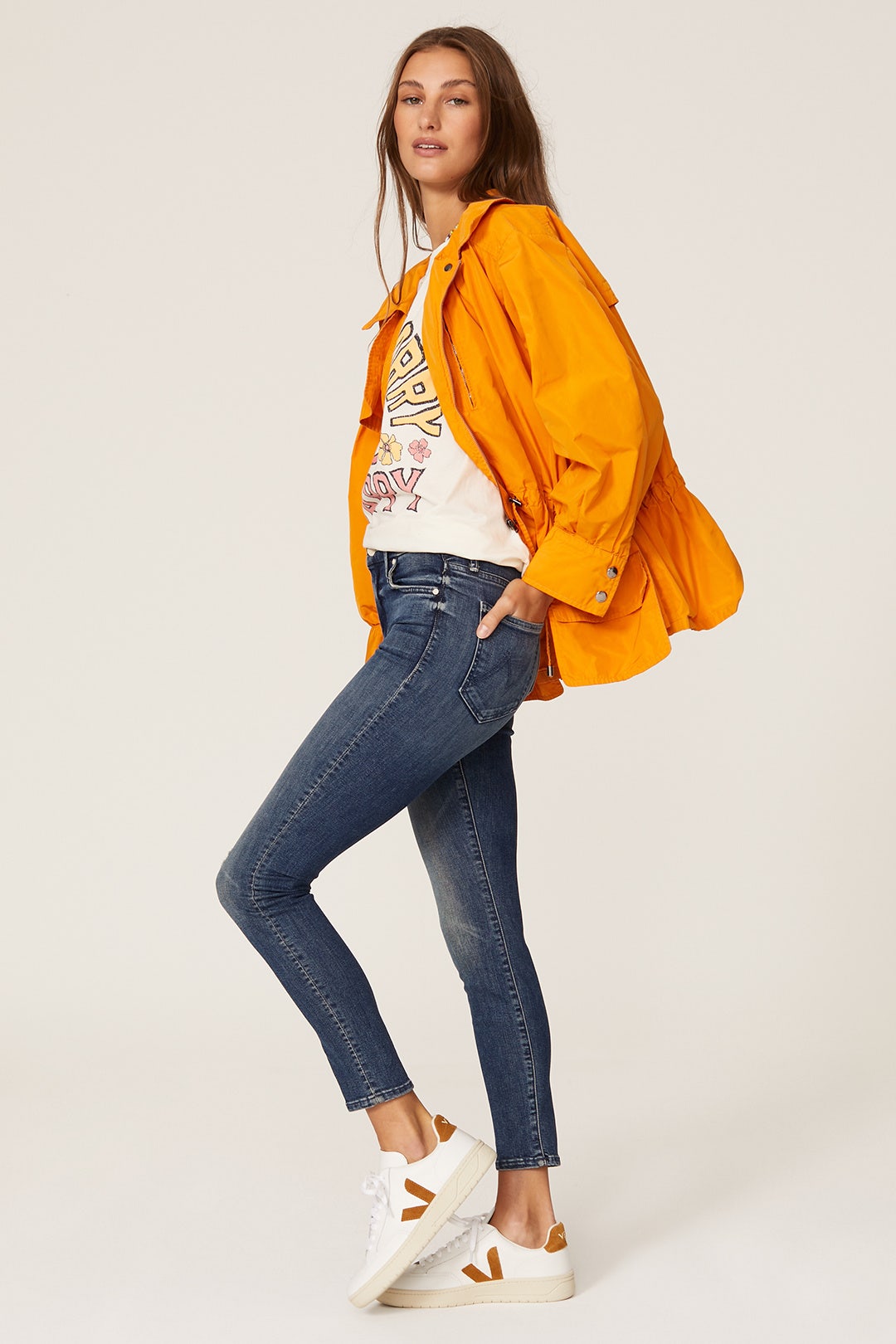 The Looker High Waisted Jeans by MOTHER 1