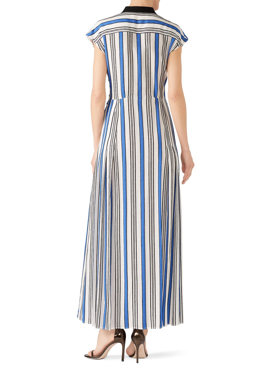 Deep V Tie Front Maxi by Philosophy di Lorenzo Serafini 2