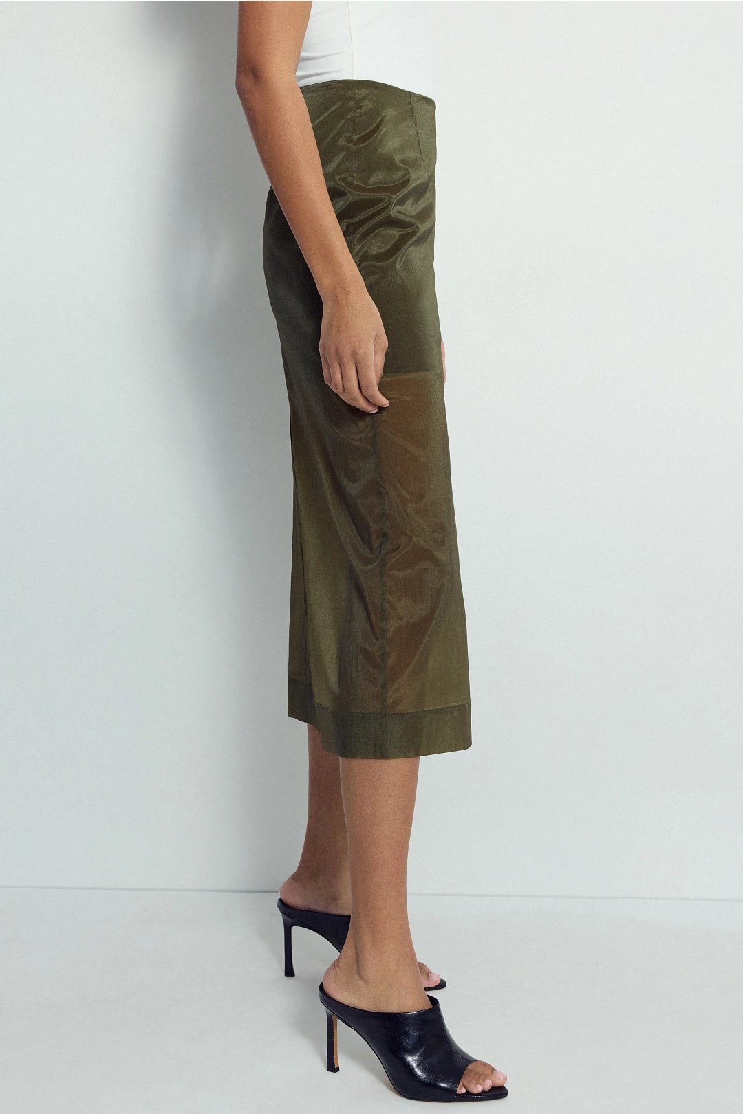 Organza Midi Skirt by Rosetta Getty x RTR 1