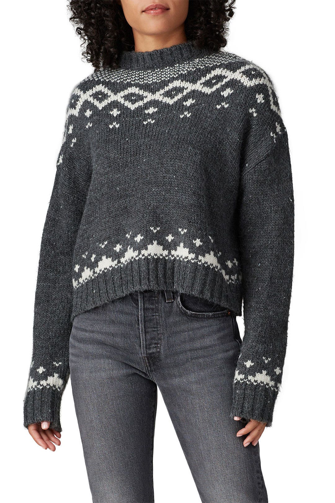 Fair Isle Jasmine Sweater by cupcakes and cashmere 1