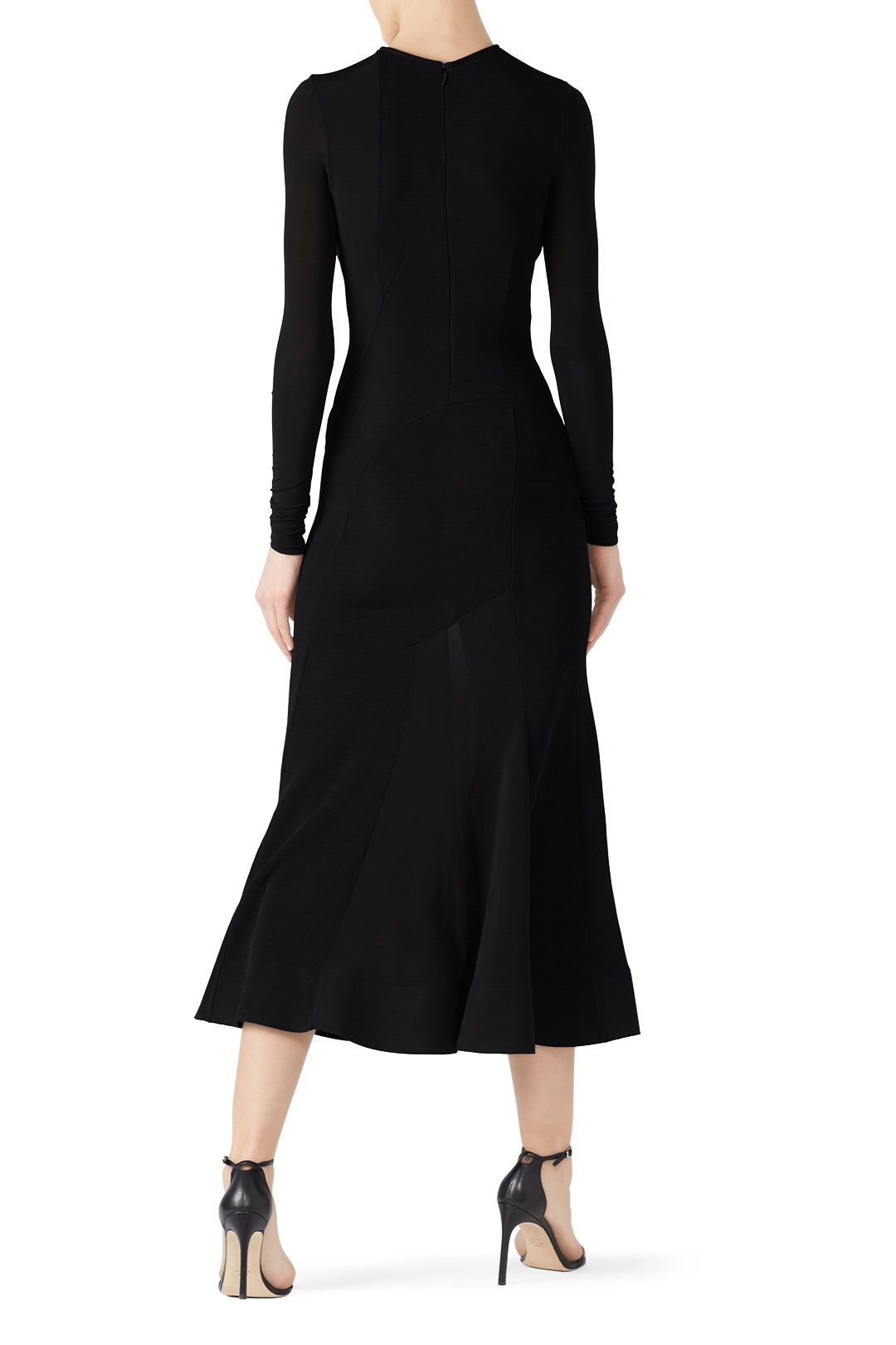Long Sleeve Full Circle Dress by Esteban Cortazar 1