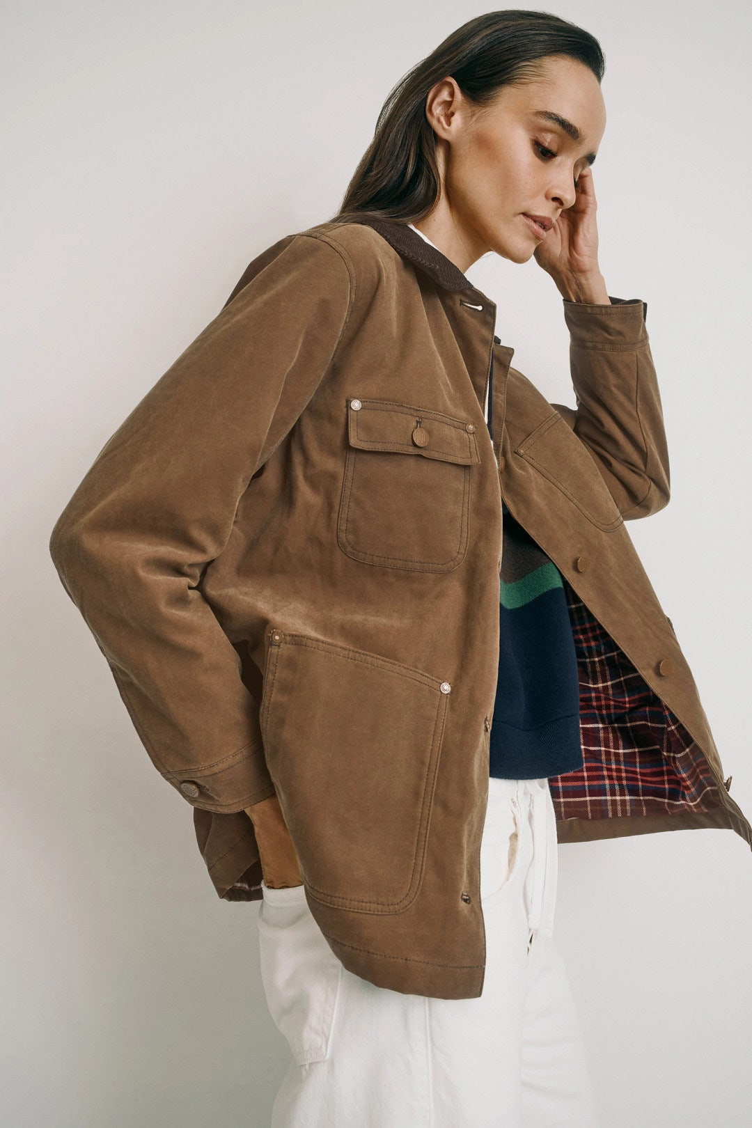 Dark Brown Barn Jacket