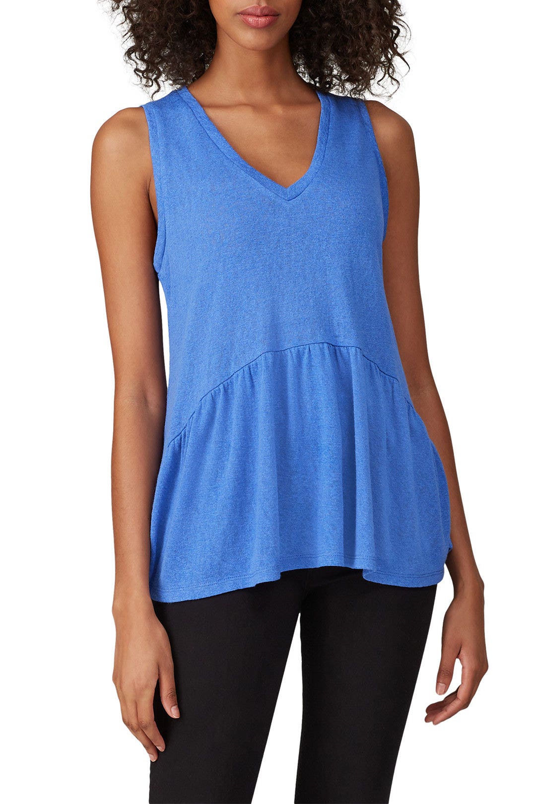 River Shirred Tank by B Collection by Bobeau 1