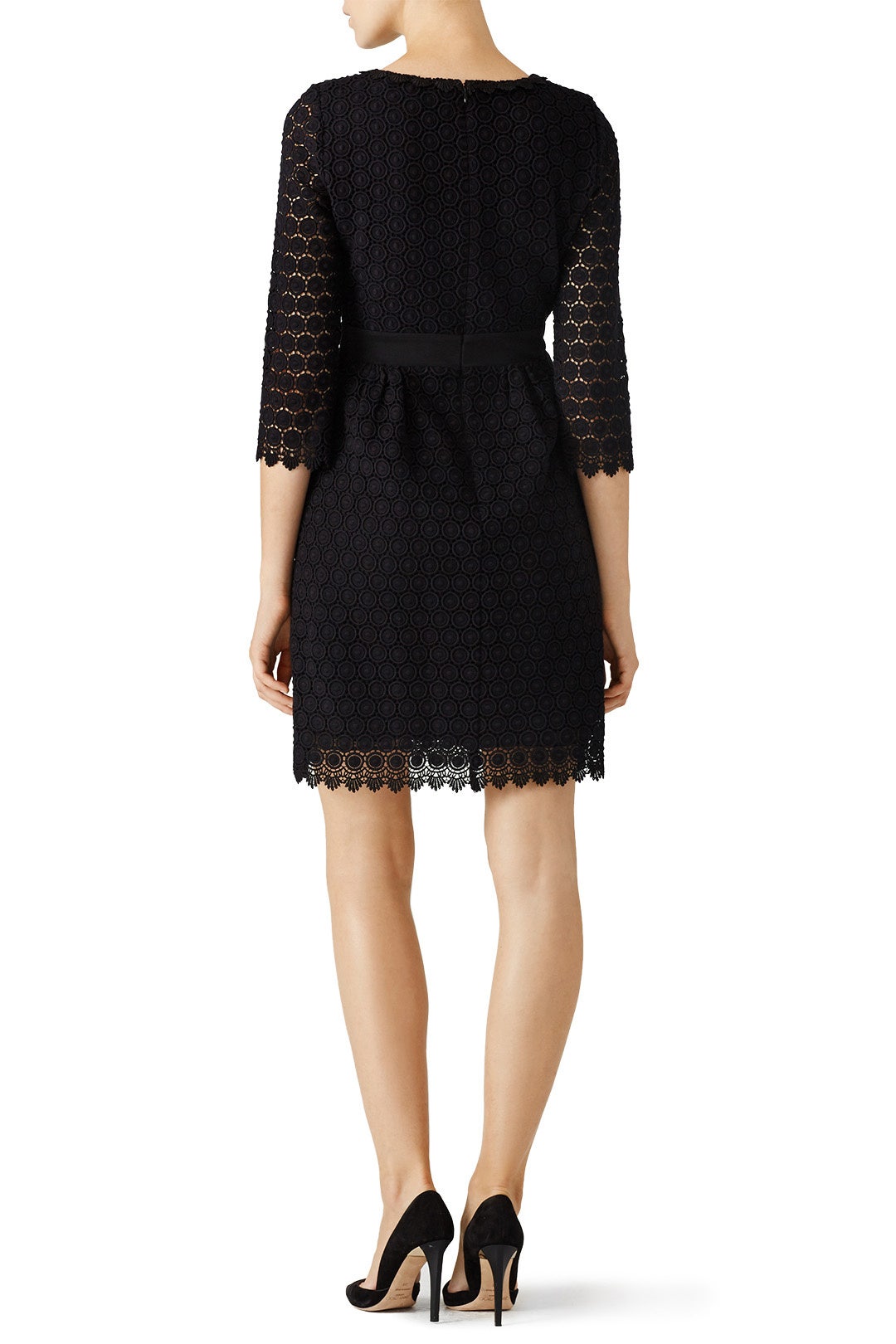 Black Nolly Dress by Diane von Furstenberg 1