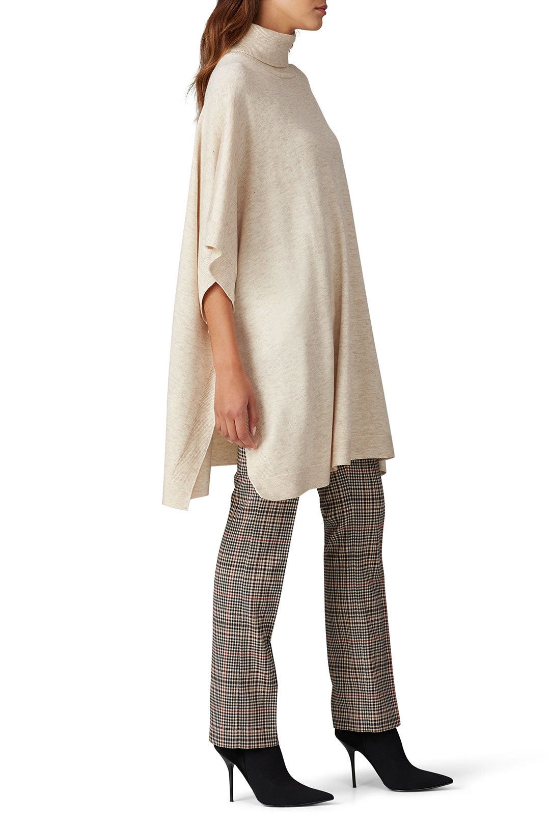 Beige Knit Poncho by Great Jones 1