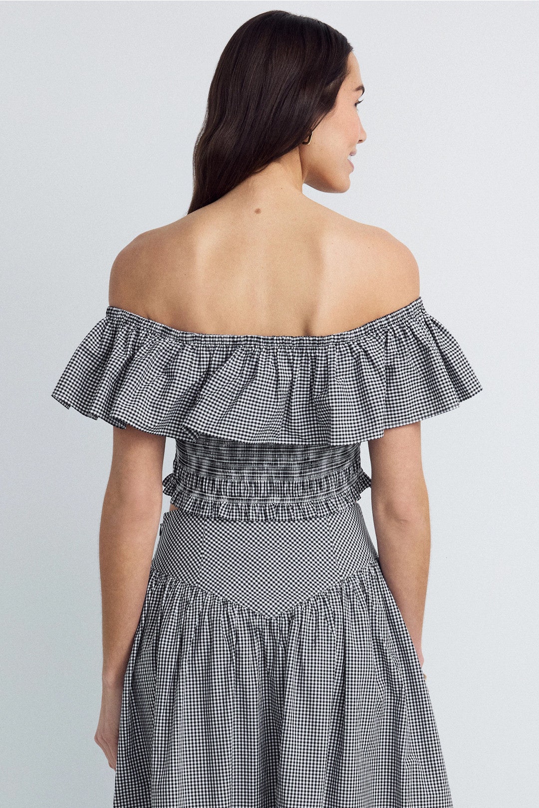 Off The Shoulder Smocked Top by Ronny Kobo x RTR 2