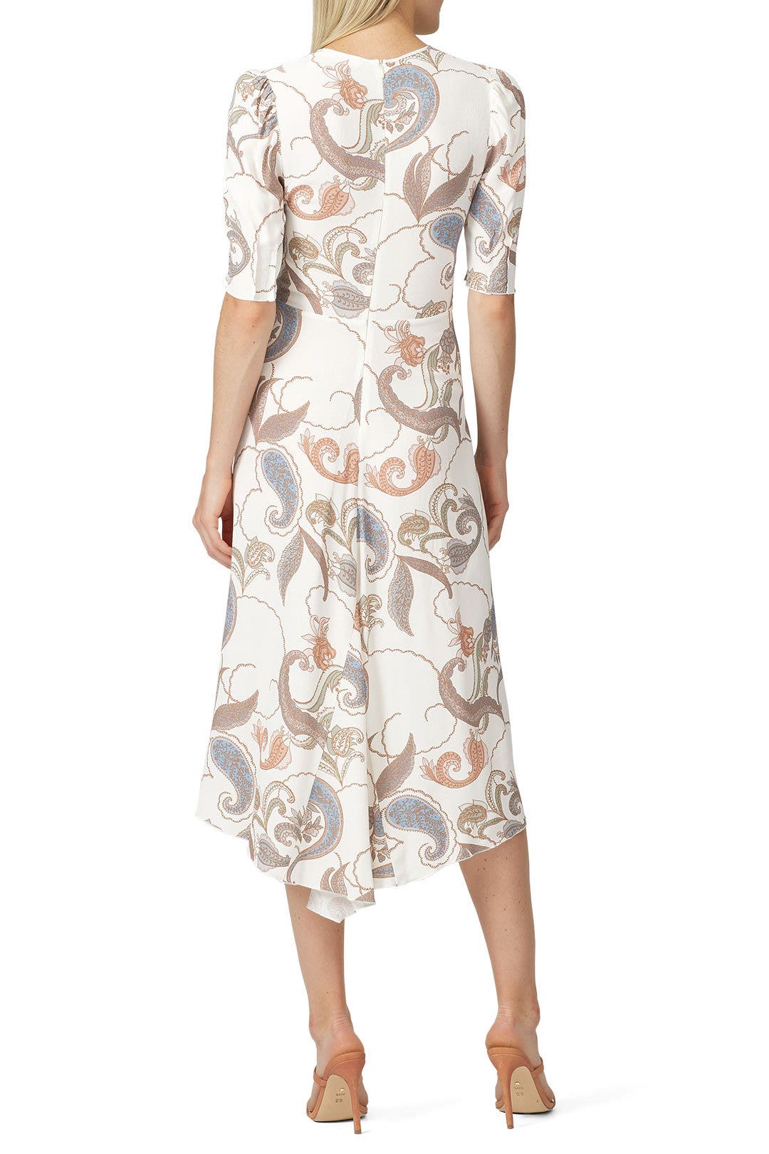 White Paisley Dress by See by Chloé 1