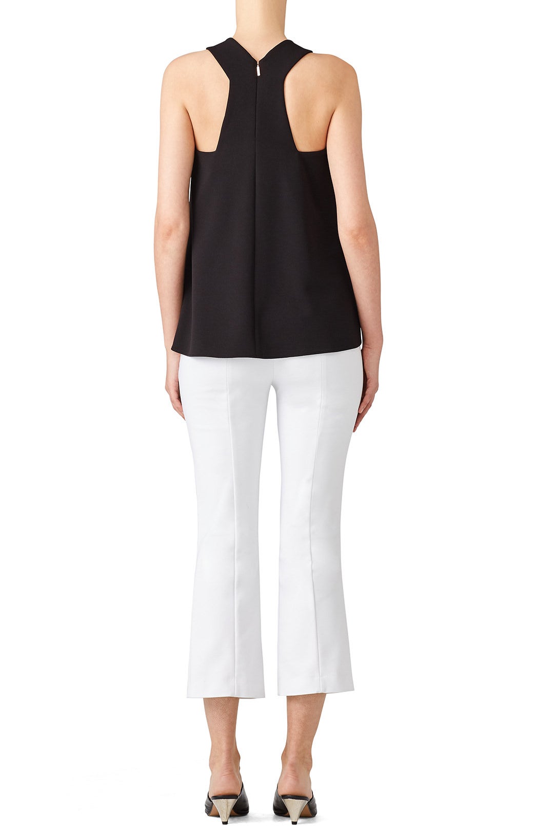 Structured Black Top by Tibi 2