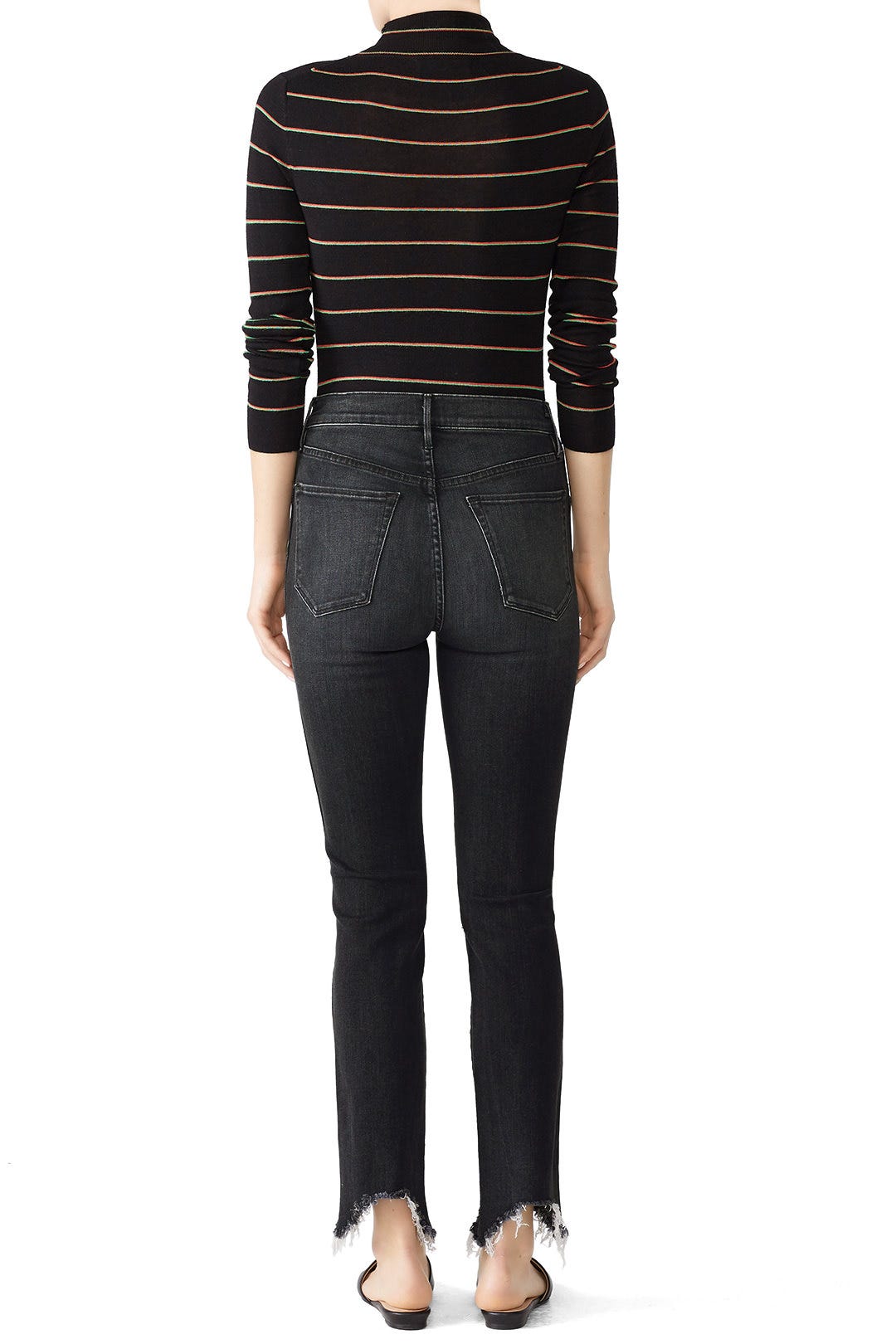 W3 Straight Authentic Crop Jeans by 3x1 1