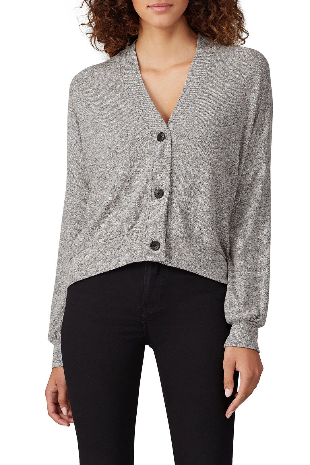 Grey Nia Cardigan by B Collection by Bobeau 1