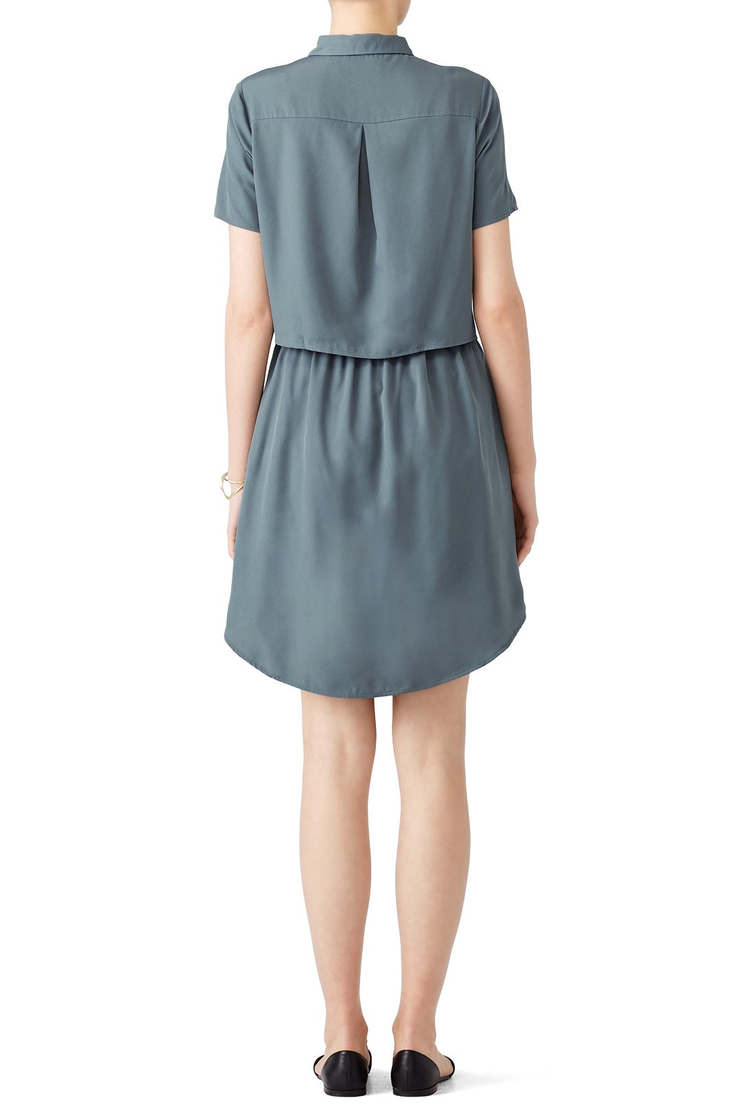 Green Esther Pocket Dress by Cooper & Ella 1