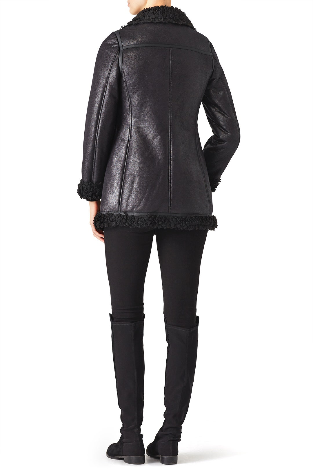 Black Jules Coat by Marc New York 2