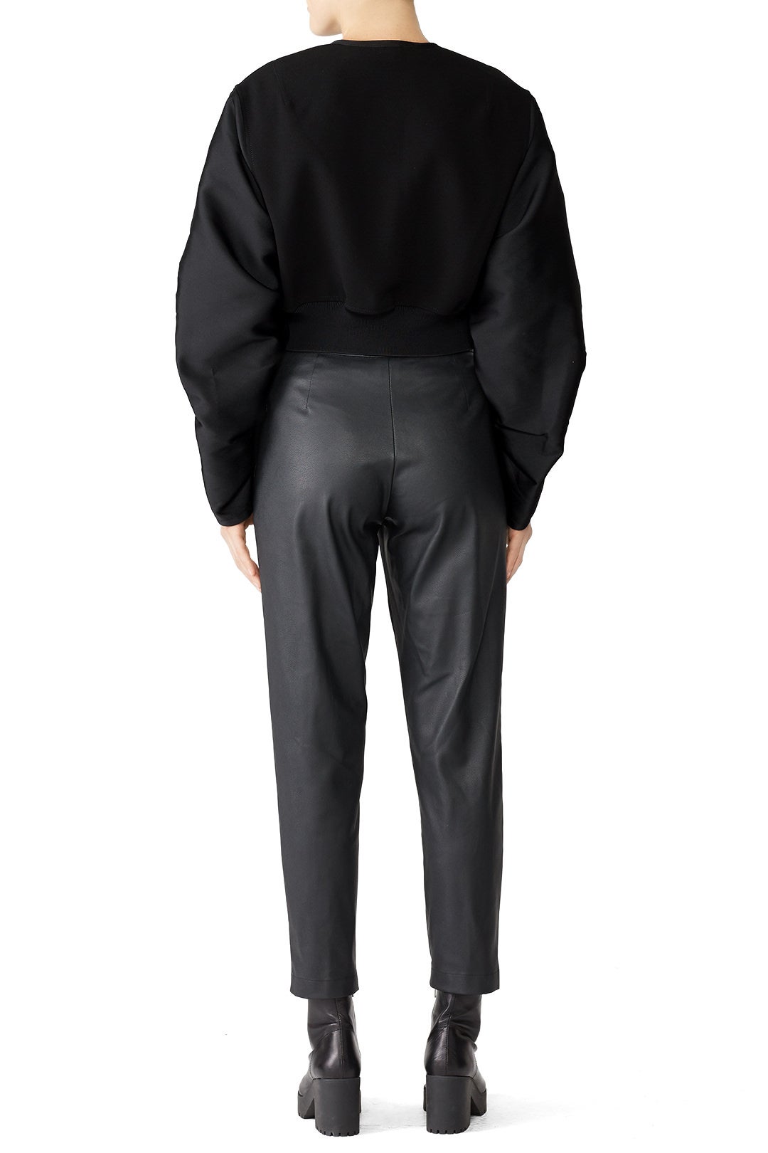 Black Gathered Bomber by 3.1 Phillip Lim 2