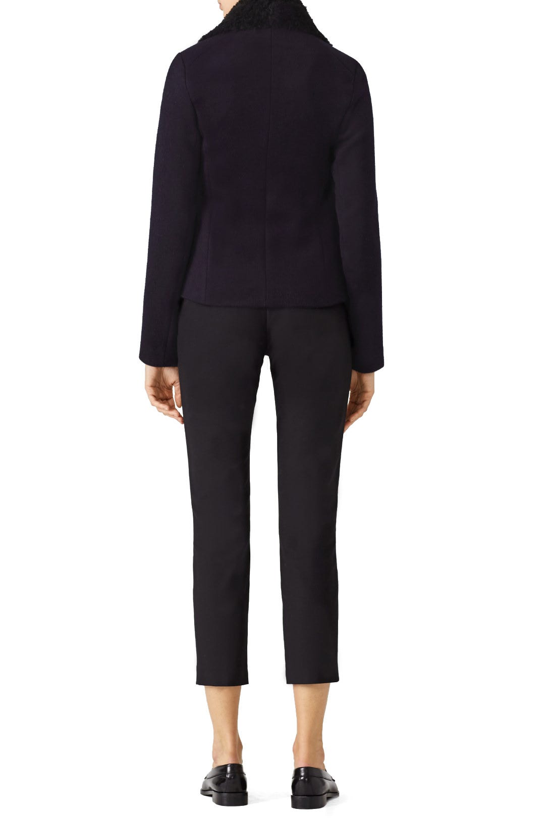 Shearling Scuba Jacket by VINCE. 1