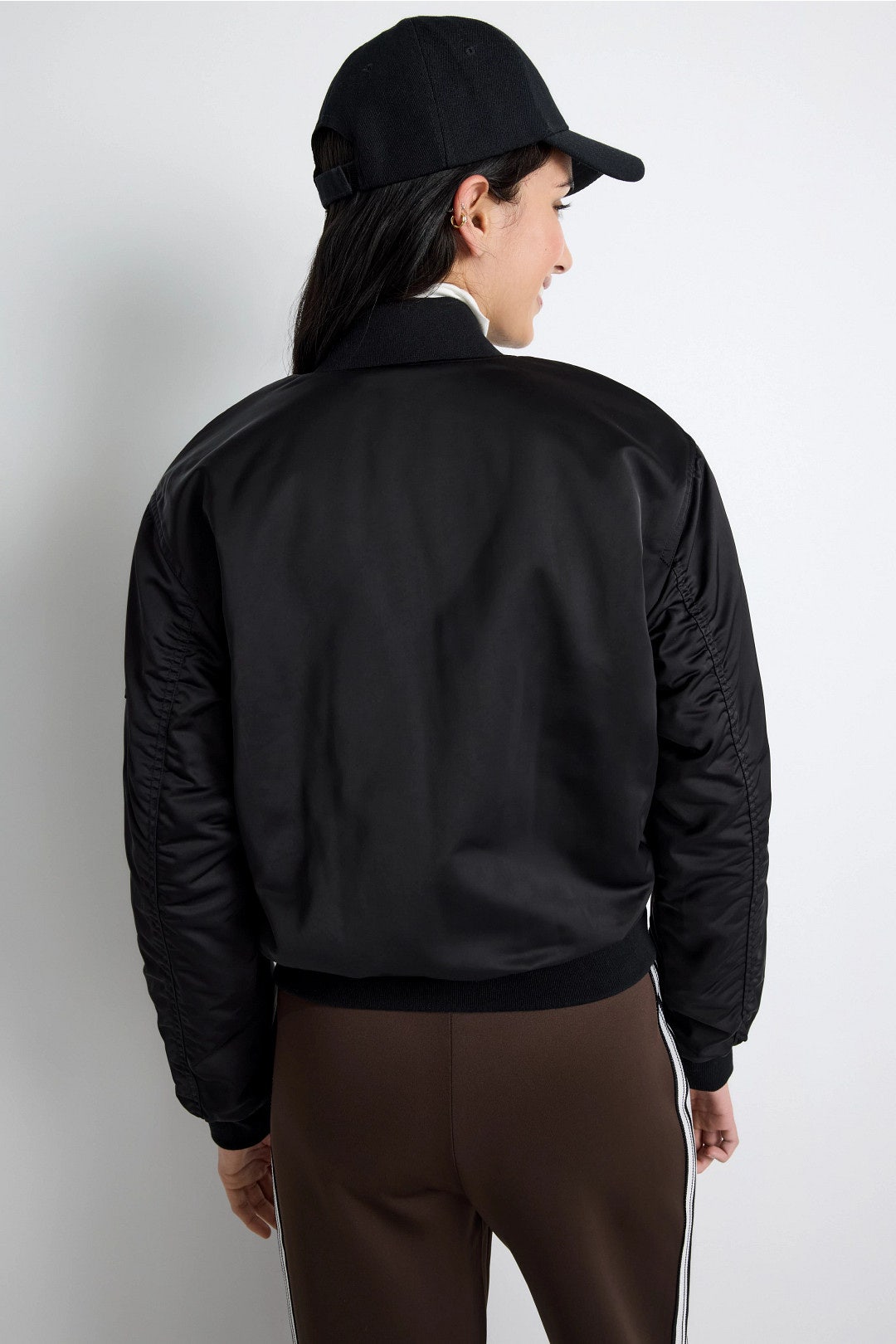 Jet Gold Reversible Bomber Jacket by Moose Knuckles 2