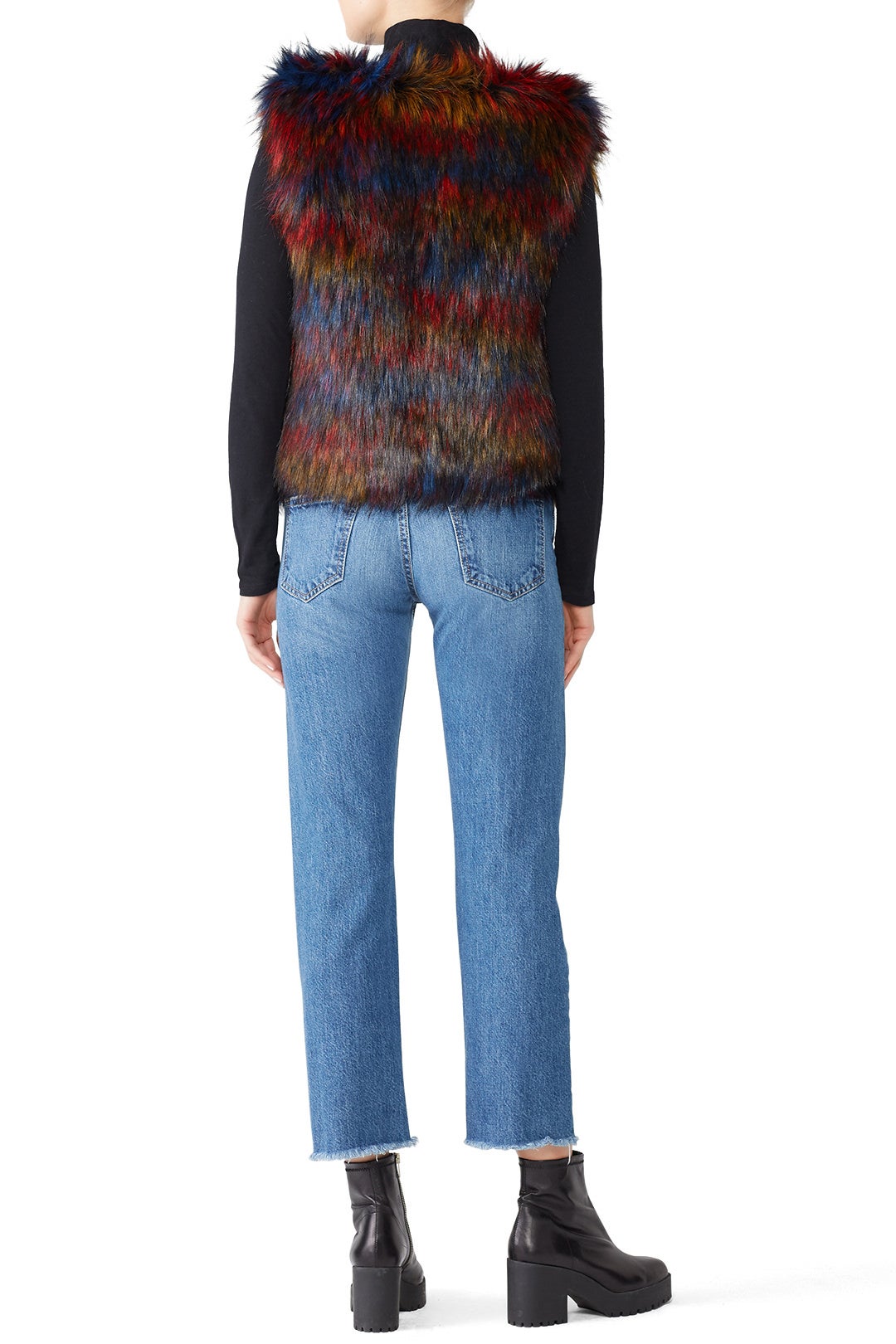 Ramos Faux Fur Vest by RAGA 2
