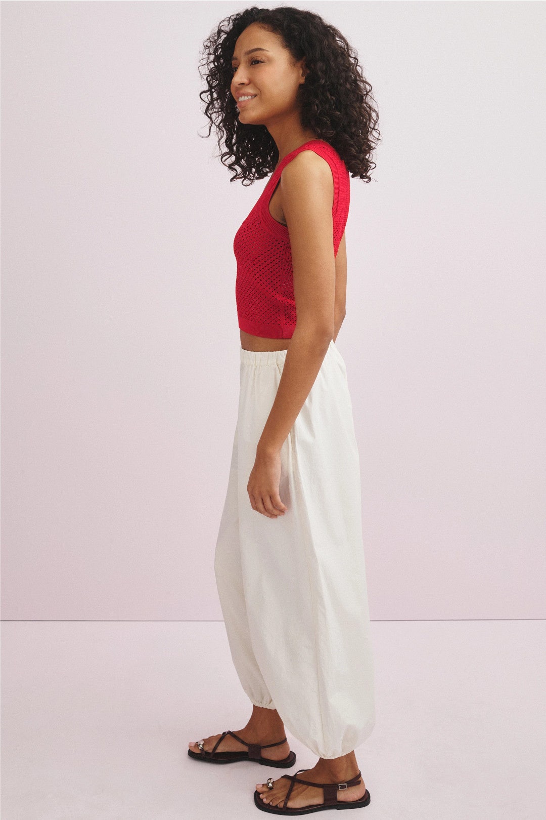 Crochet Scoop Neck Top by Rosetta Getty x RTR 2
