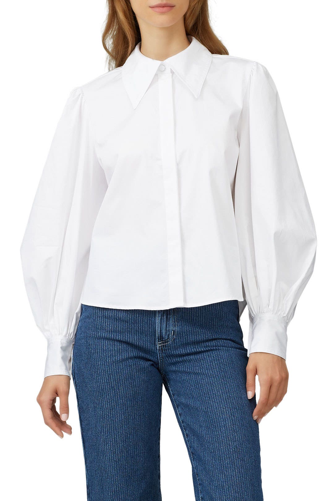 White Frankie Top by Hunter Bell 1