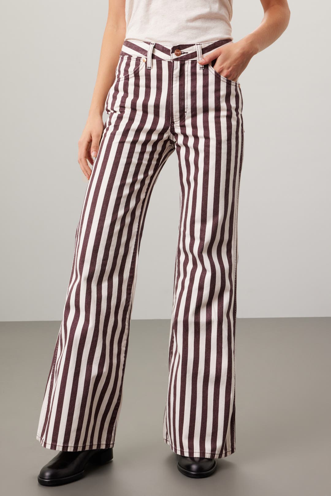 Striped Wanderer Pants by WRANGLER | Rent the Runway