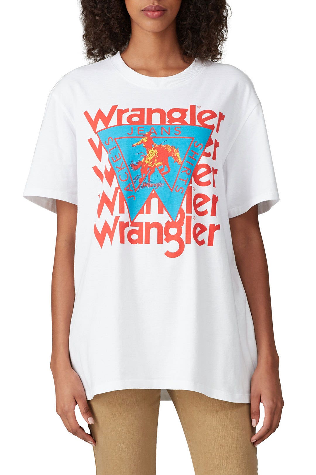 Batwing Logo Oversized Tee by WRANGLER 2