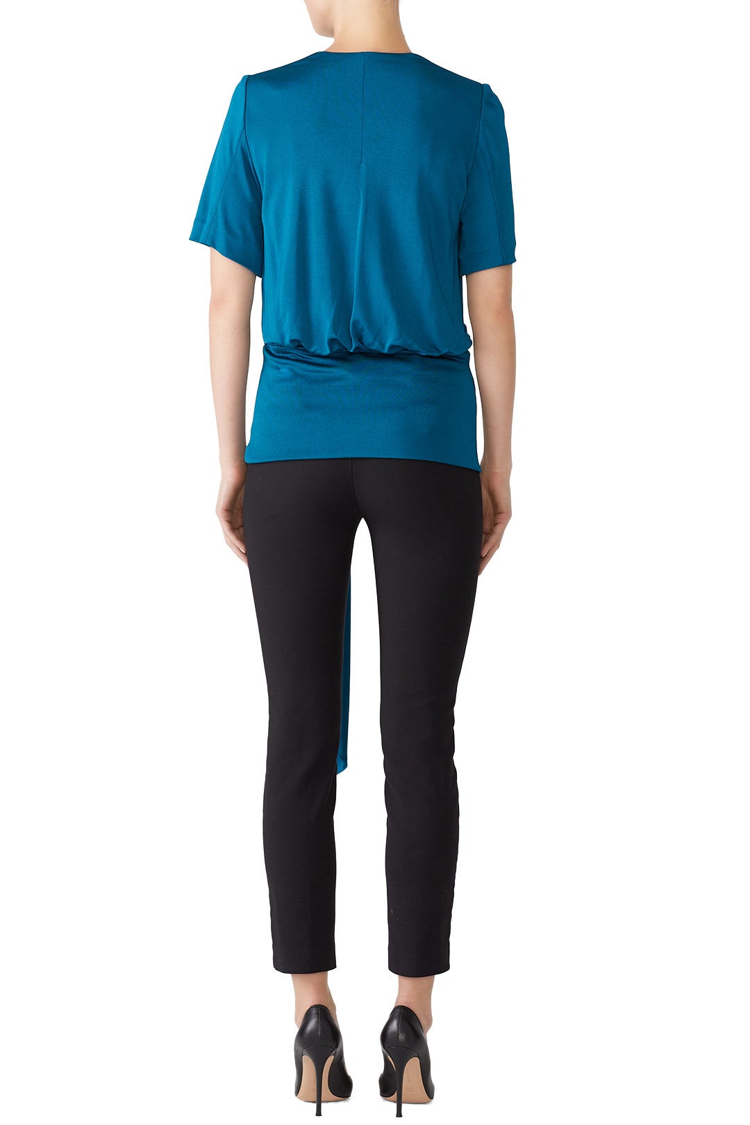 Cascade Waist Tie Top by GALVAN 2