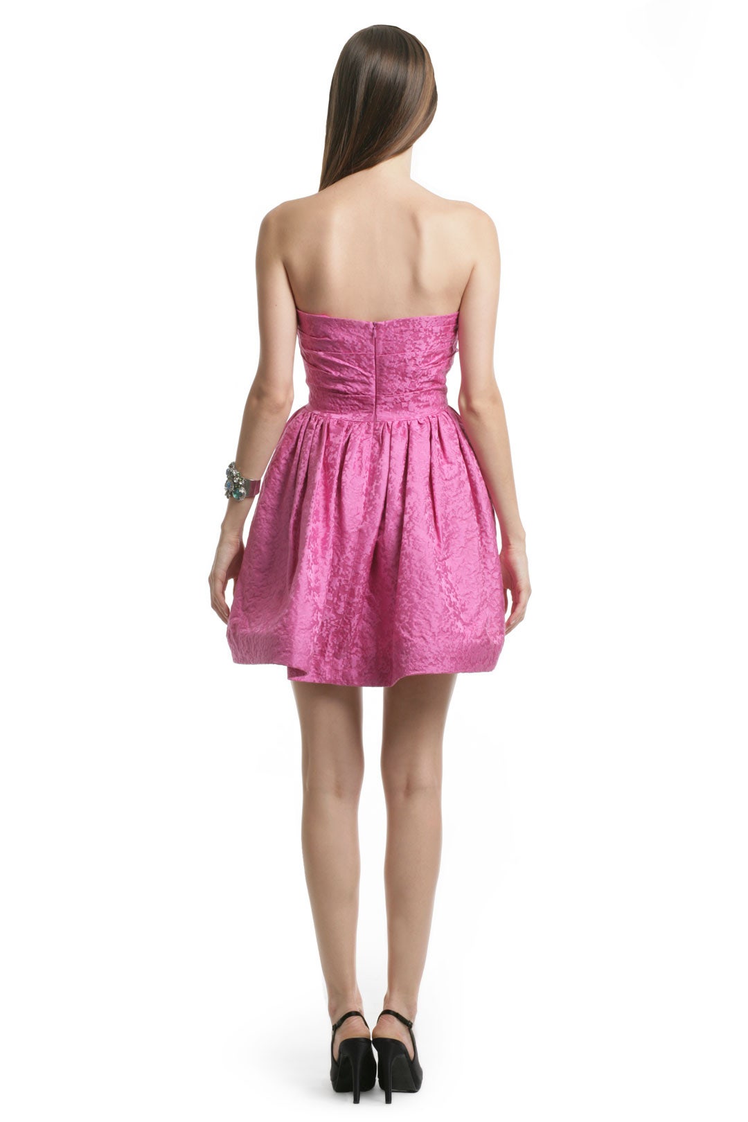 Pink Digital Skirt Dress by Shoshanna 2