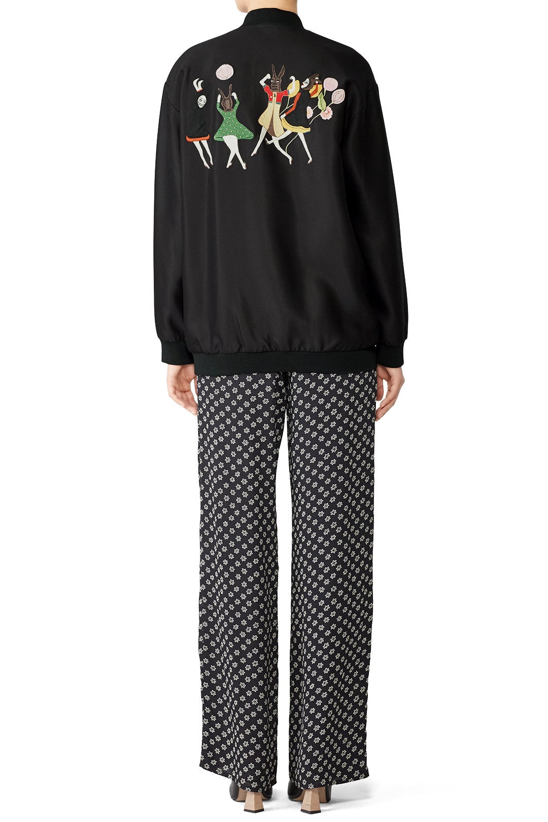 Festive People Bomber Jacket by Vilshenko 1