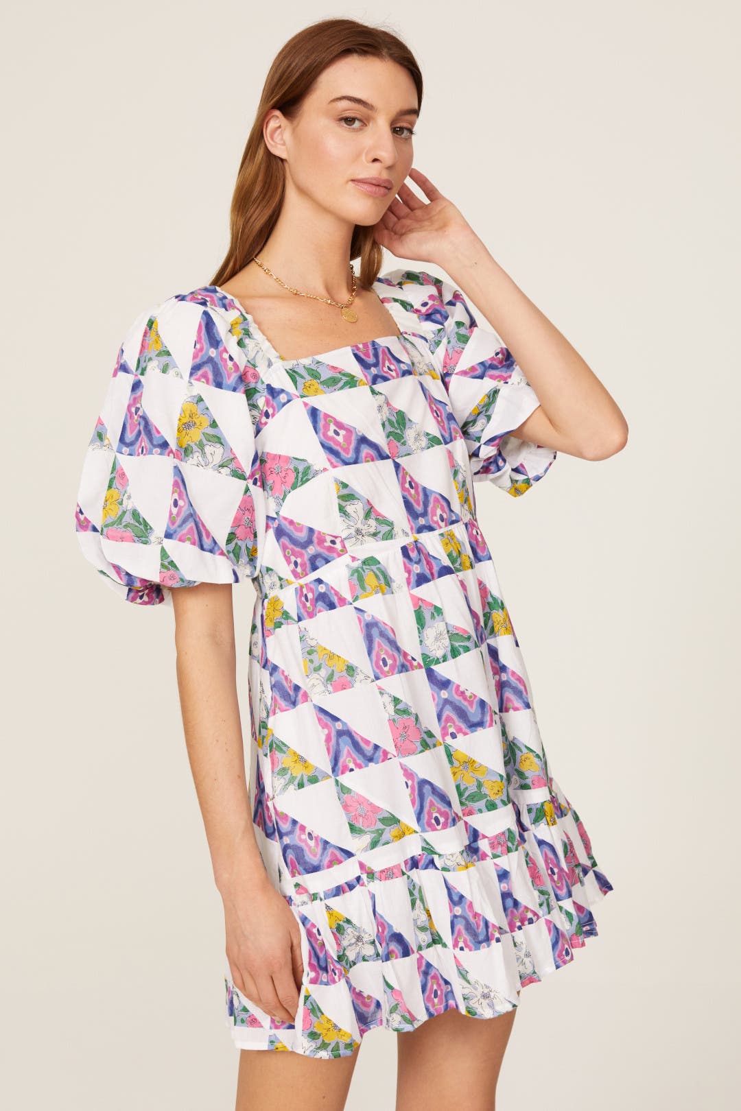 ワンピース Bansan patchwork dress Harley Patchwork Dress by Banjanan | Rent the Runway