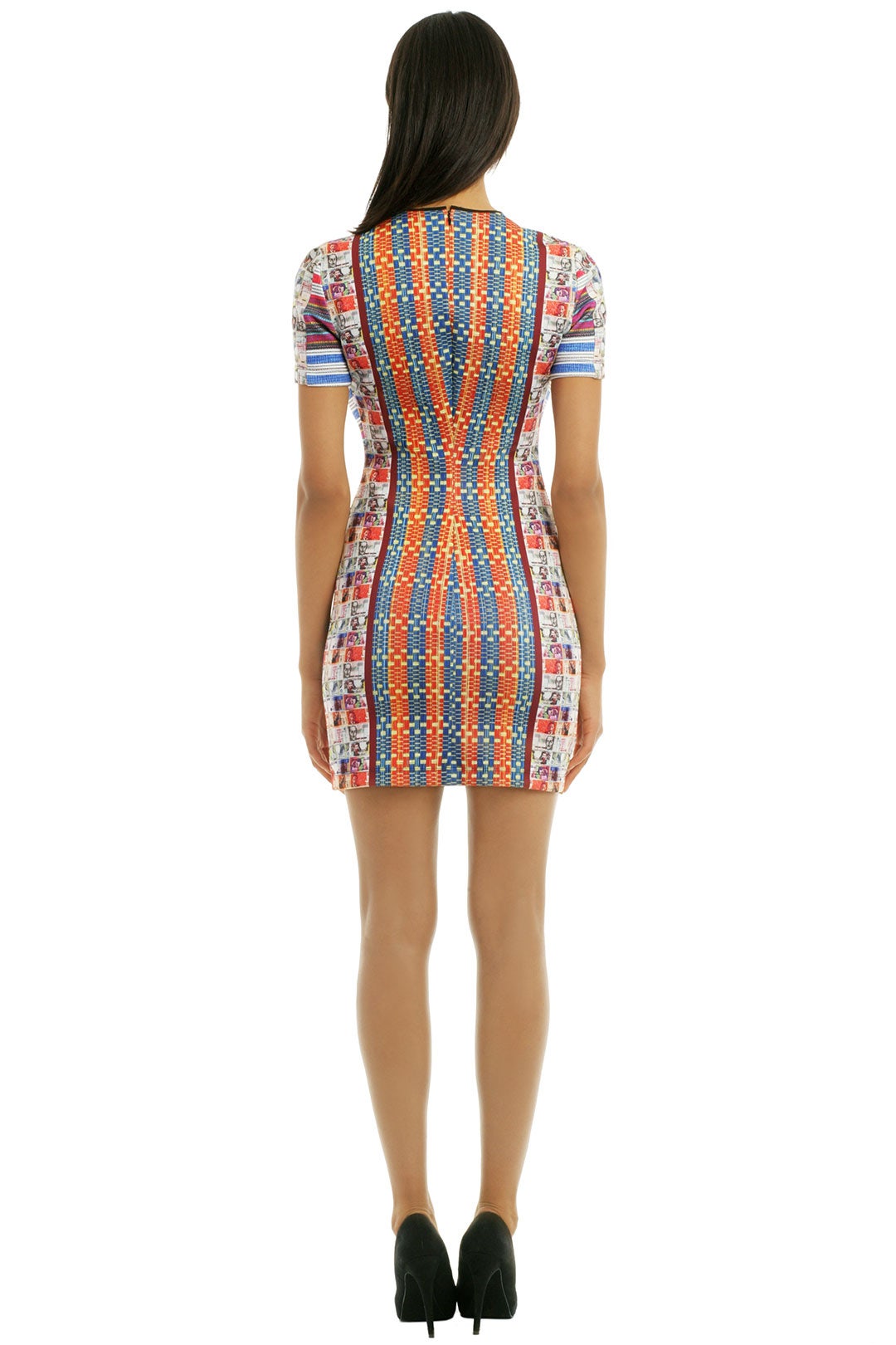 Woven Pesos Dress by Clover Canyon 1