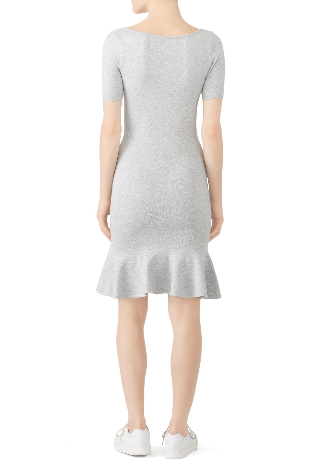 Shirred V-Neck Dress by Milly 1