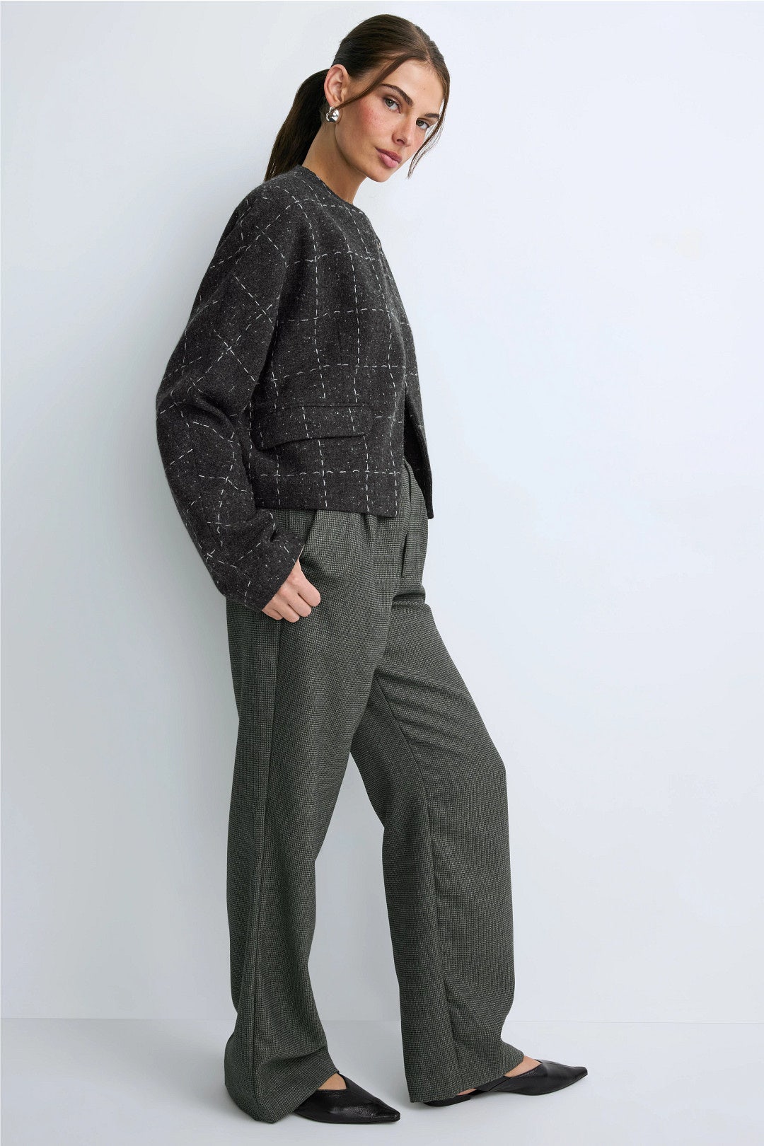 Zola Check Jacket by Rodebjer 1