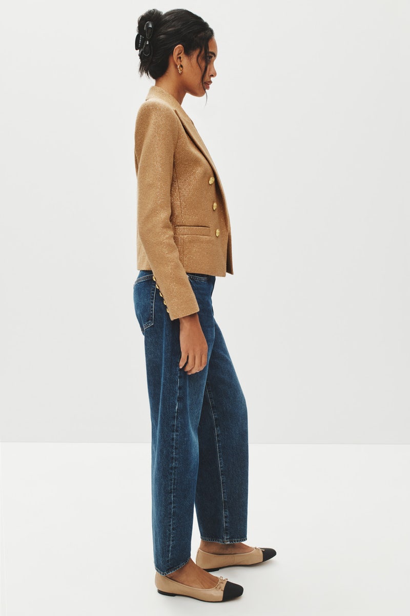 Brooke Double Breasted Crop Blazer by L'agence - Photo 1