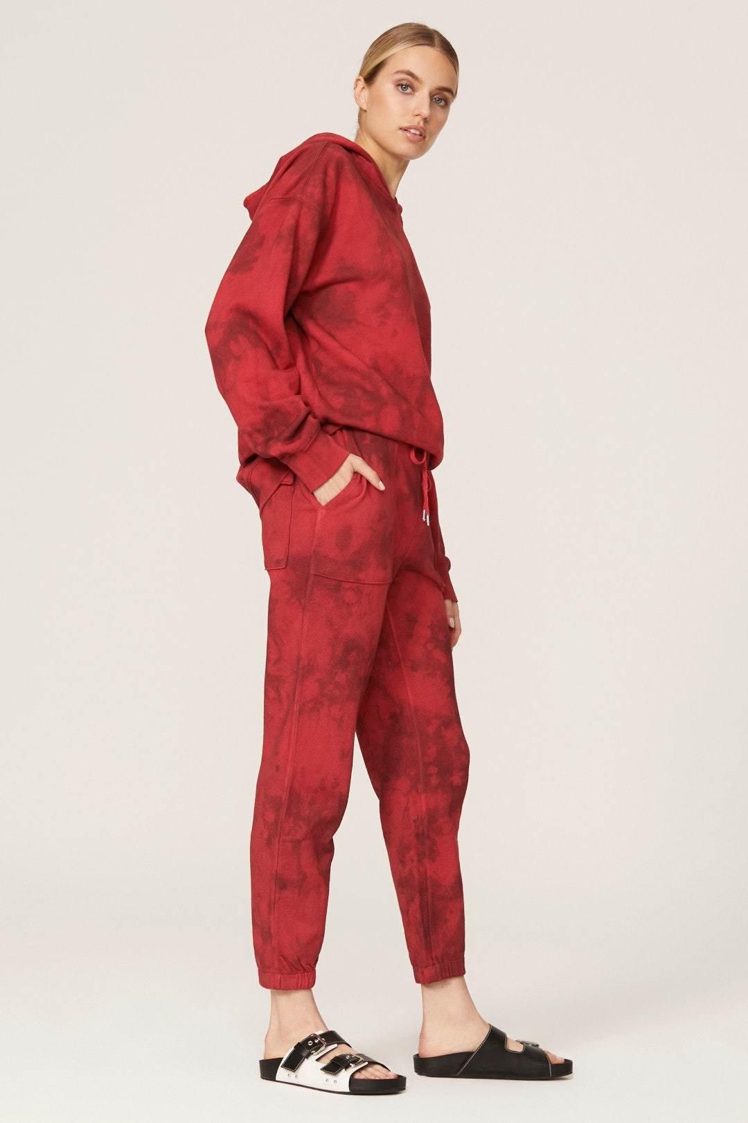 Cabernet Tie Dye Sweatpants by Hudson 1