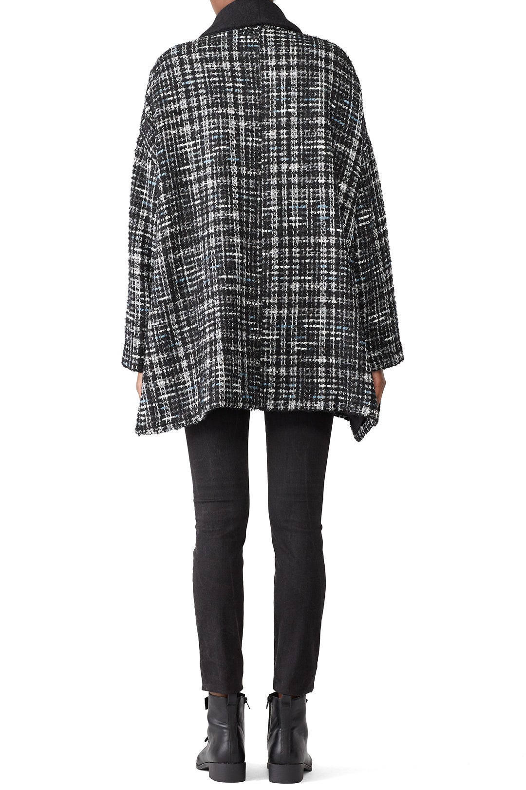 Holly Tweed Sweater Coat by The Kooples 2