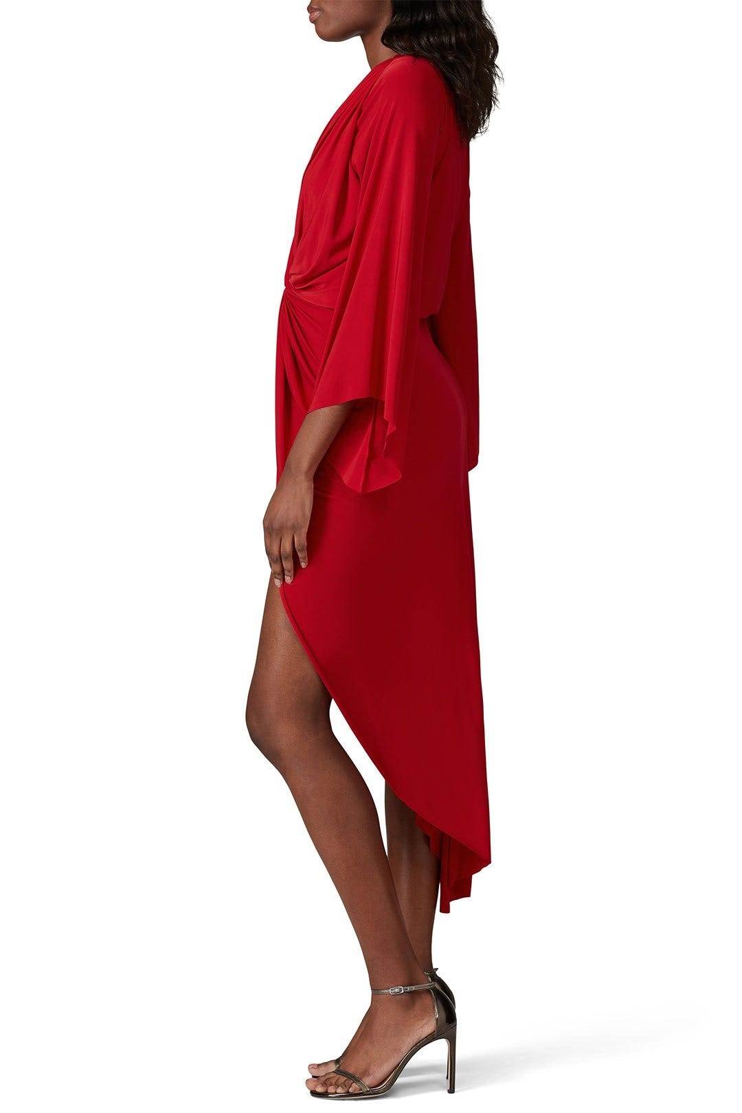 Teget High Low Dress by MISA Los Angeles 1