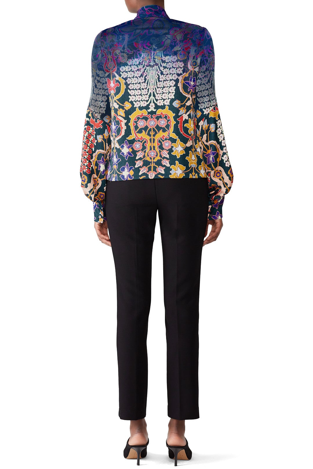 Printed Tie Neck Blouse by Peter Pilotto 2