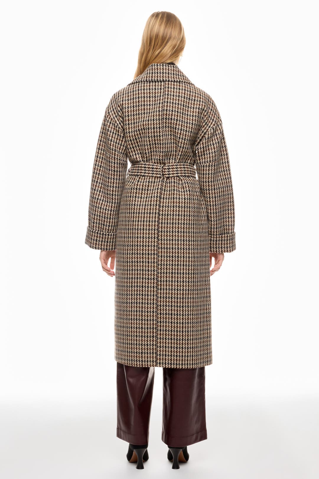 Houndstooth Wool Coat by Ronny Kobo x RTR | Rent the Runway