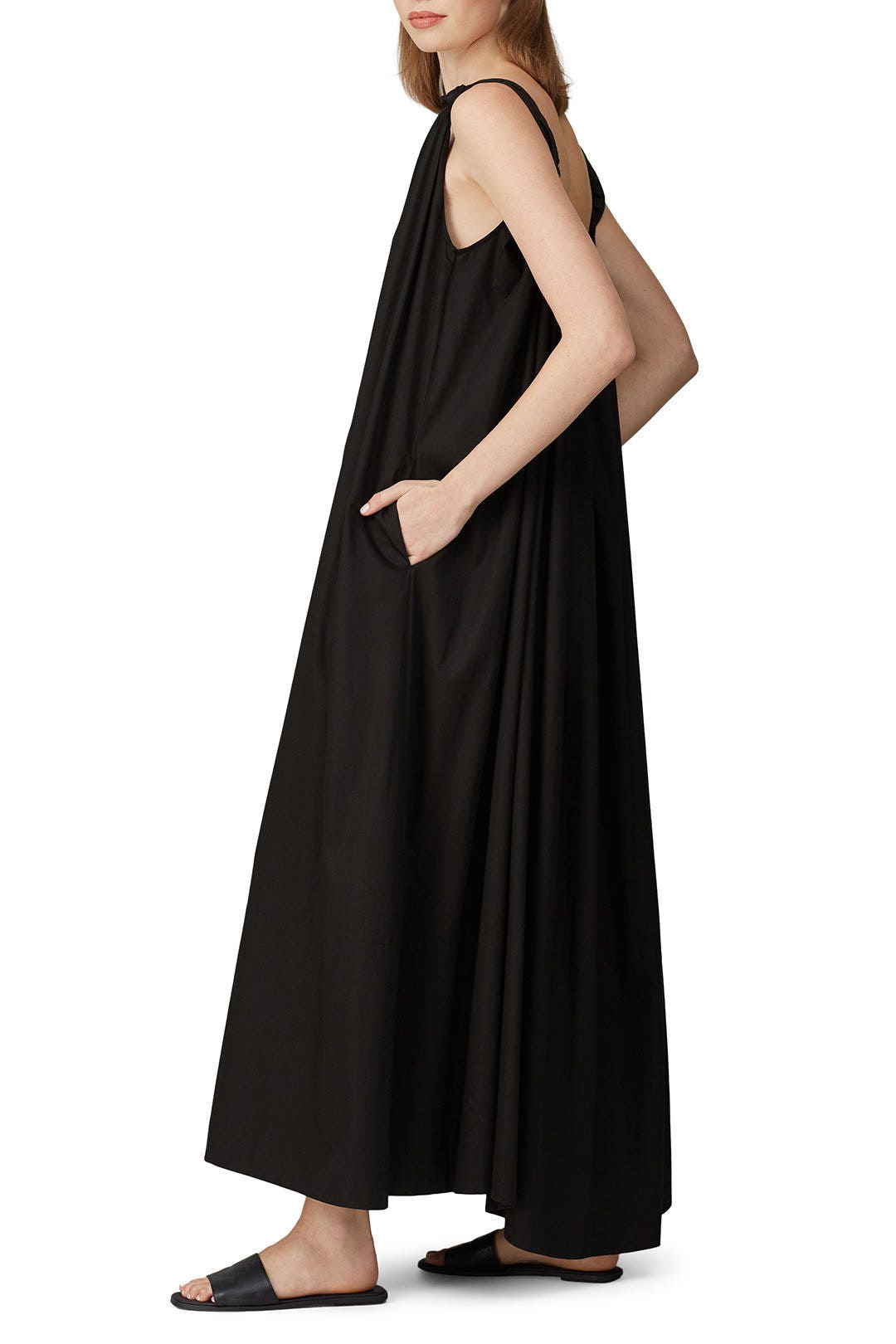 Twisted V-Neck Maxi by Co 1
