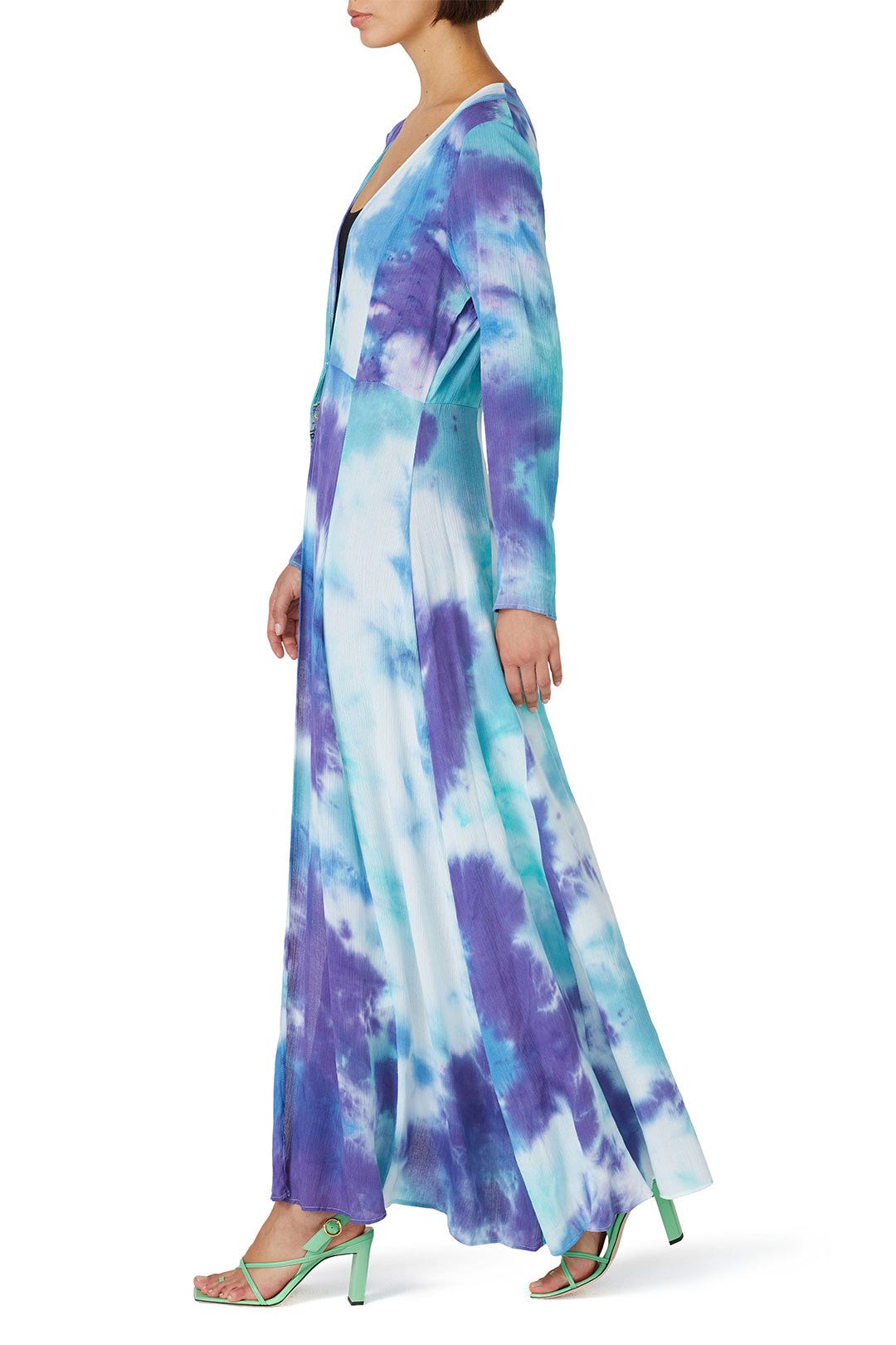 Tie Dye Long Sleeve Cardigan by Louna 1