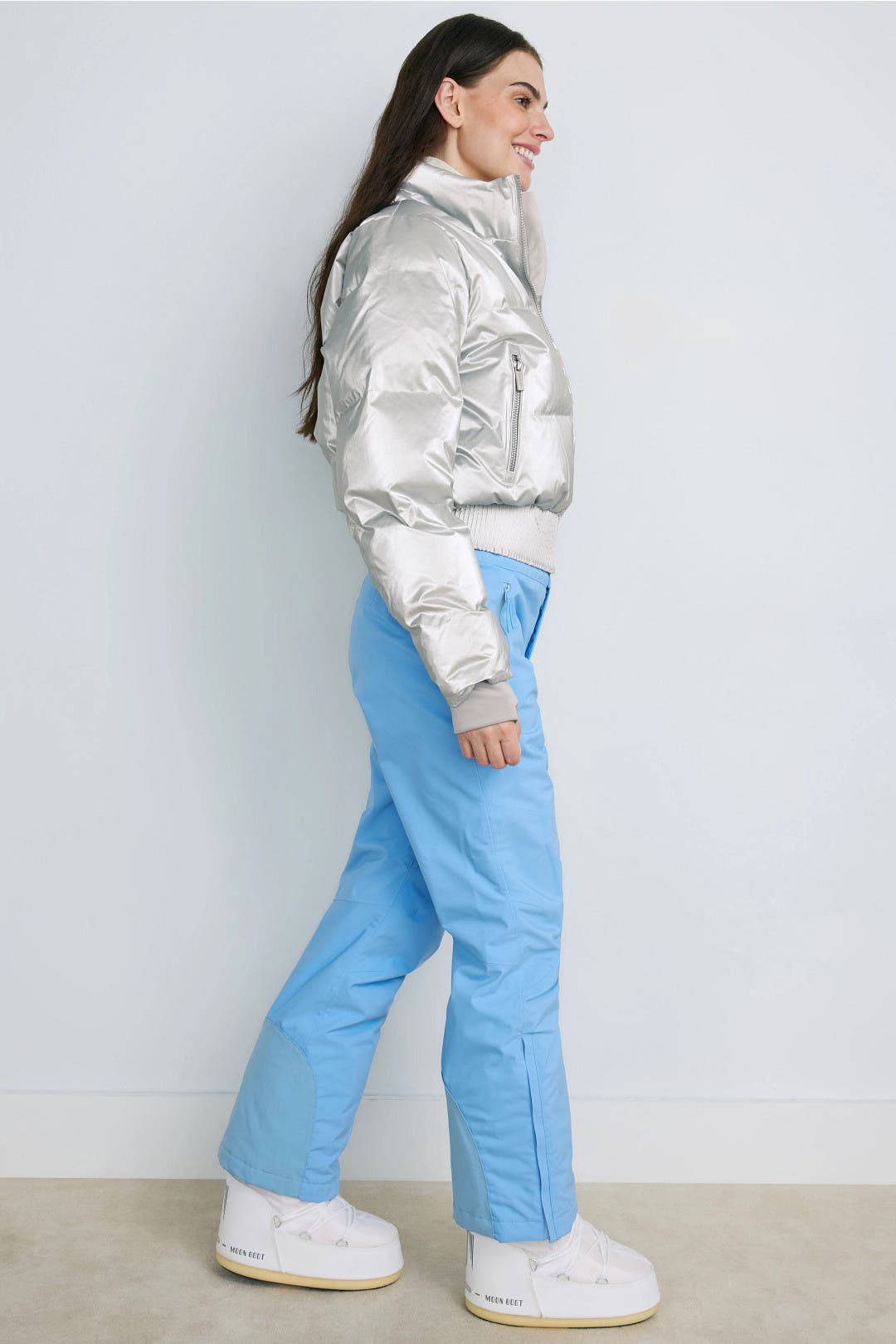 Cropped Waterproof Ski Jacket by Sweaty Betty | Rent the Runway
