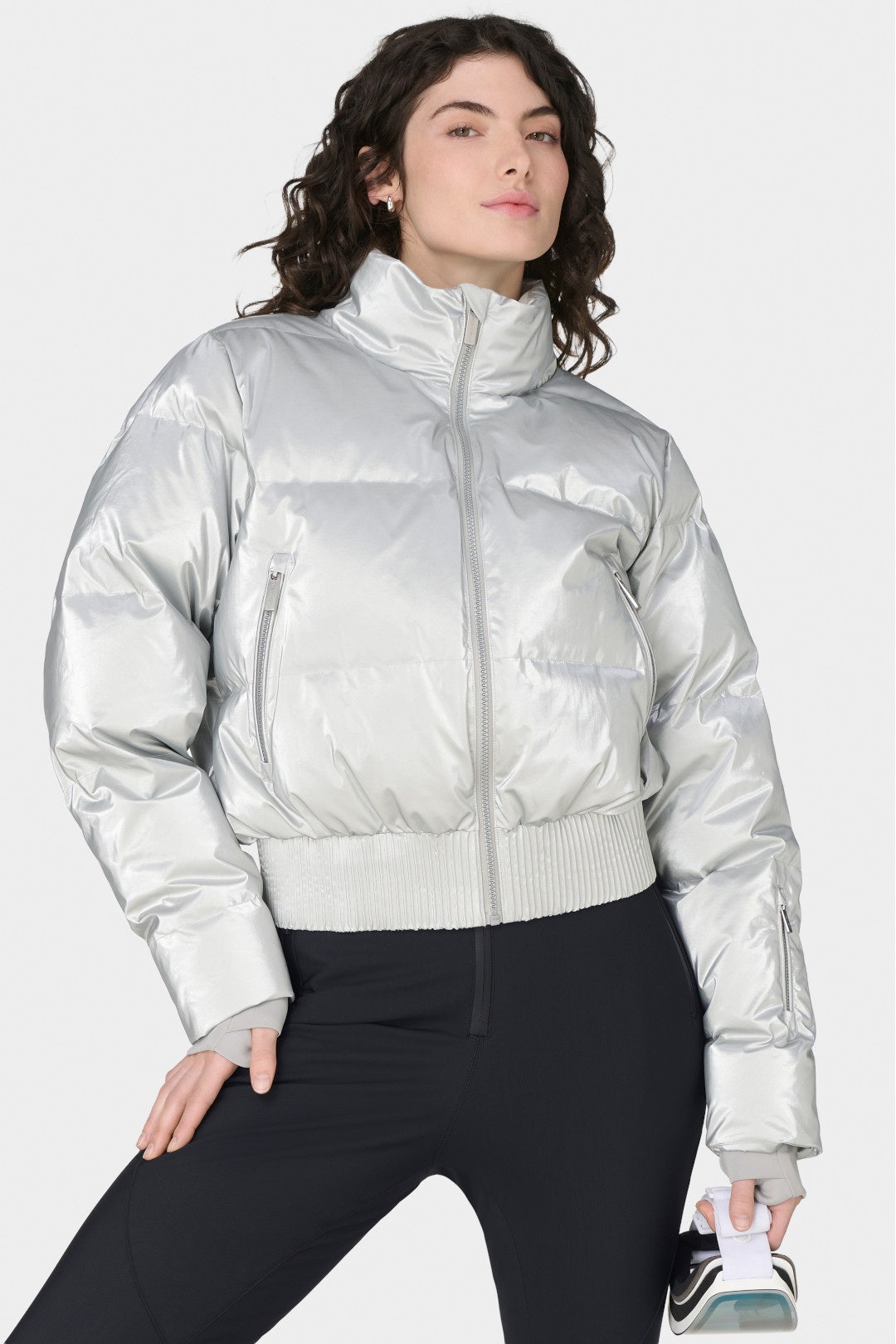 Cropped Waterproof Ski Jacket by Sweaty Betty 1
