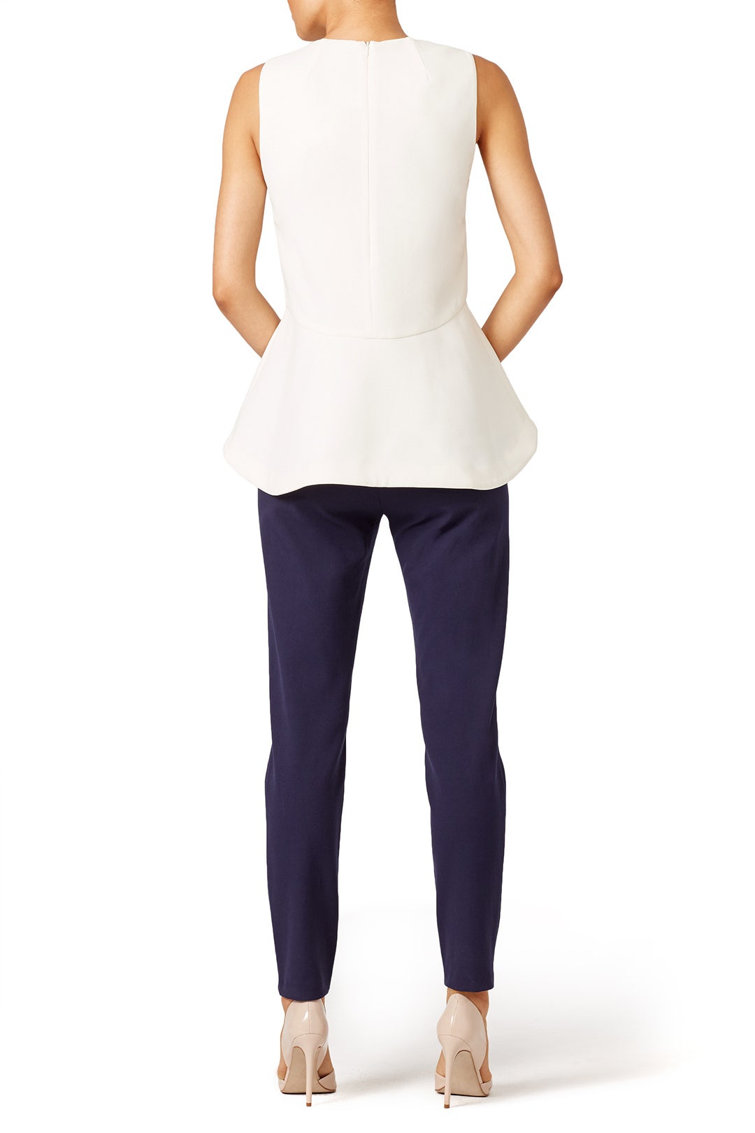 Cream Rive Gauche Top by TY-LR 2
