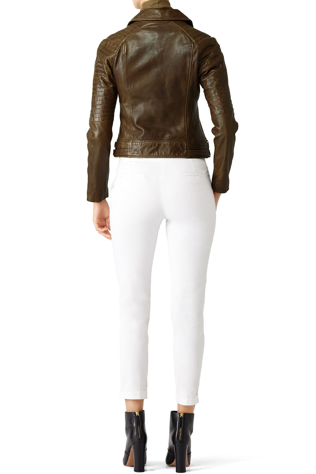 Heely Dyed Leather Jacket by BB Dakota 1