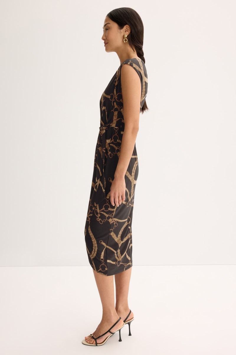 Straight Classic Jersey Reidly Day Dress by Lauren Ralph Lauren - Photo 1