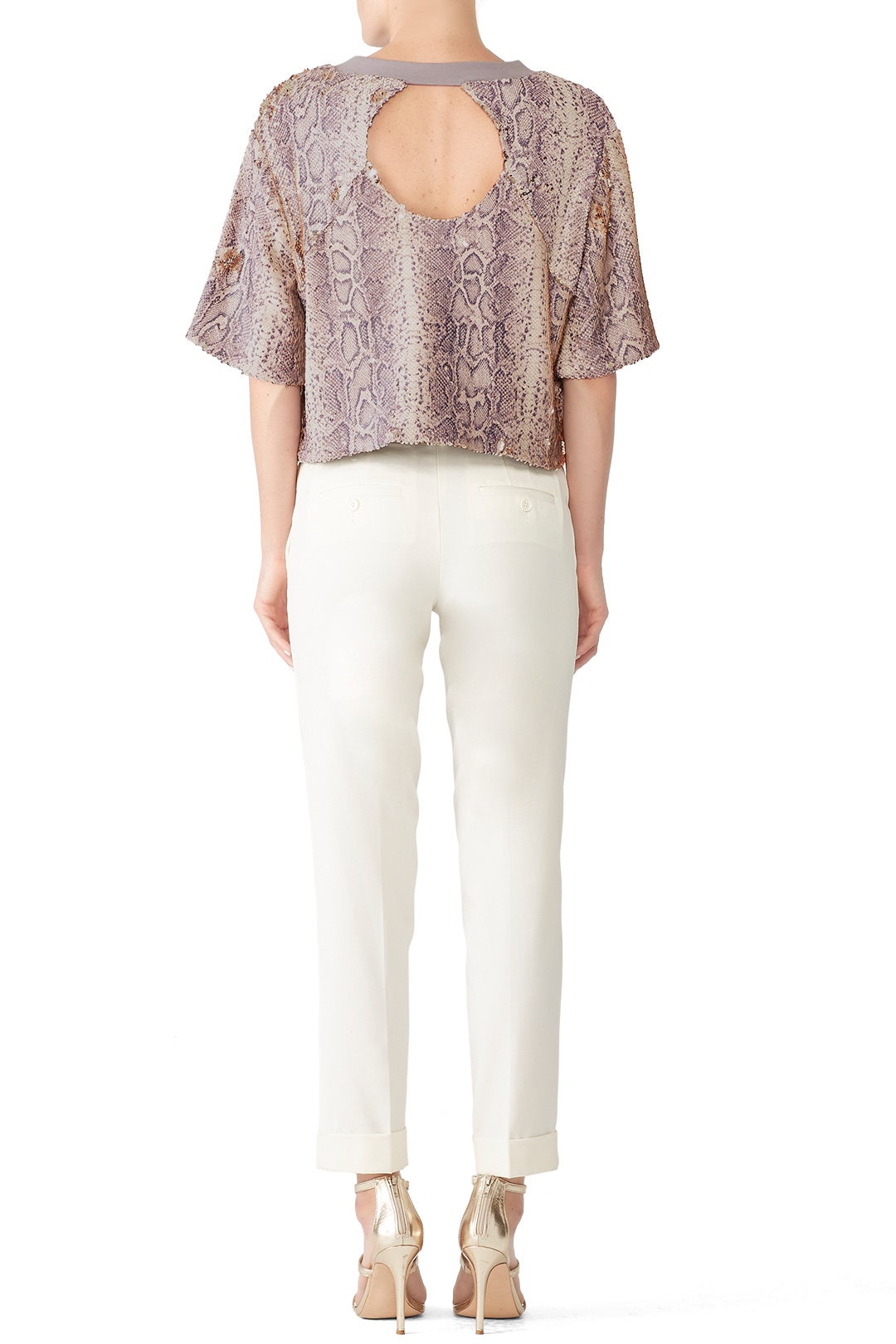 Sequin Python Alexi Top by Ramy Brook 2